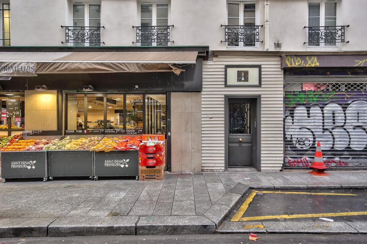 Stylish Mezzanine Studio In The Heart Of Paris 3F Exteriér fotografie
