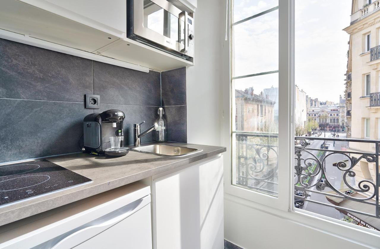 Stylish Mezzanine Studio In The Heart Of Paris 3F Exteriér fotografie